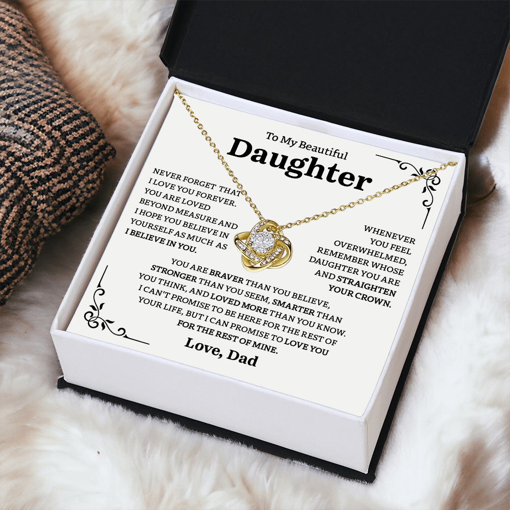 Gift For Daughter from Dad - Valentines Day Gift For Daughter