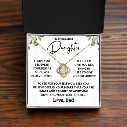 Mother Daughter Necklace, Every detail sparkles just like her