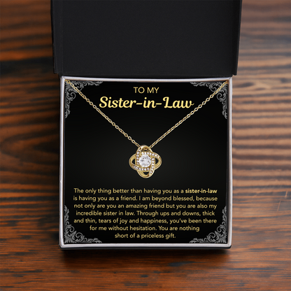 Sister in Law Birthday Gift, Bonus Sister Gift