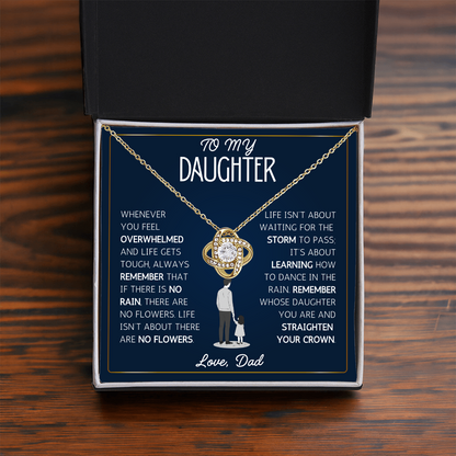Mother Daughter Necklace, She shines without even trying in this piece
