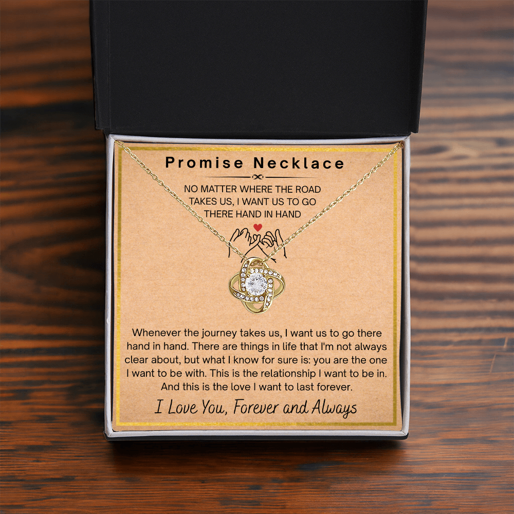 Promise Necklace For My Wife, Promise Necklaces Gift For Soulmate