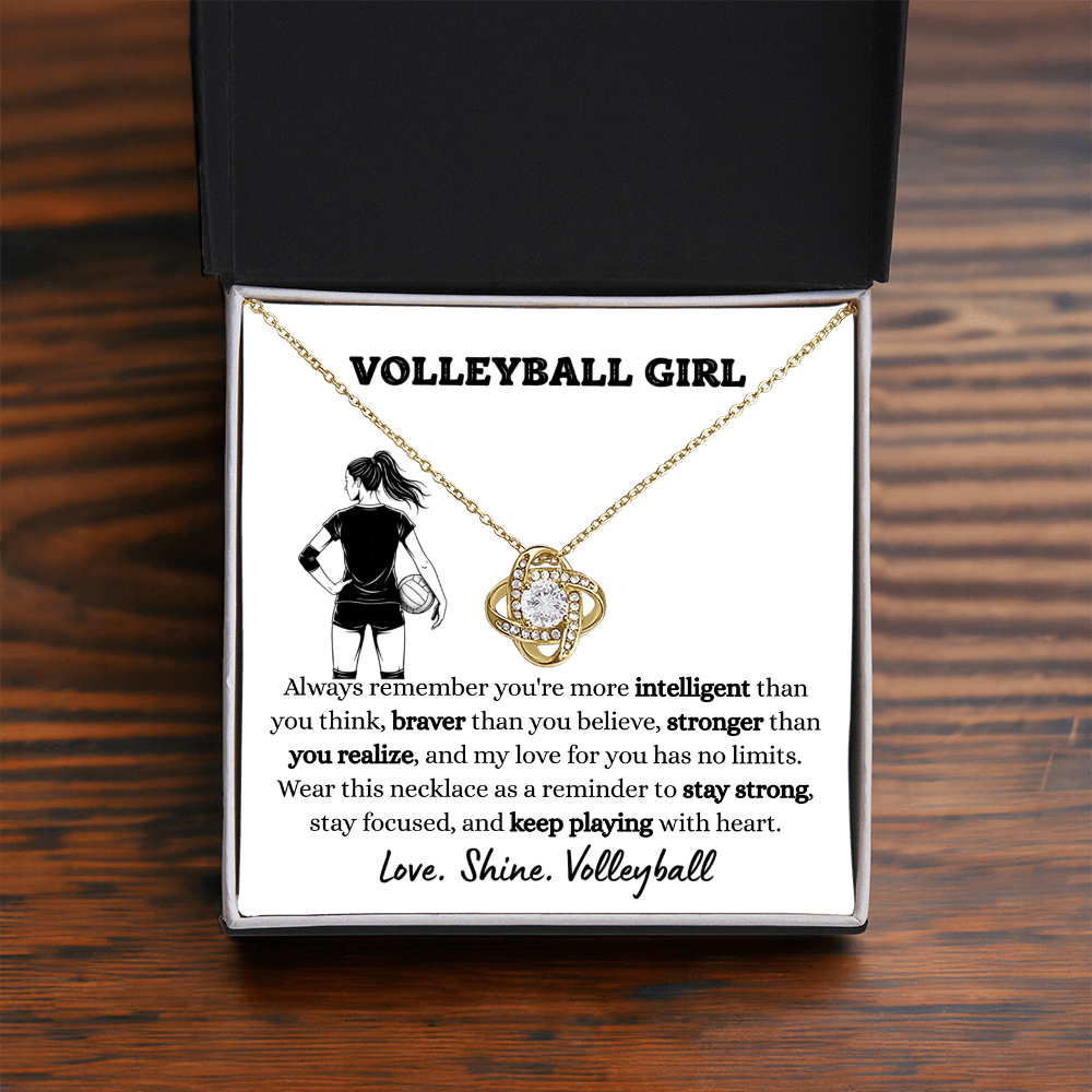 Volleyball Birthday Gift Necklace for Her Sports  Spirit Jewelry