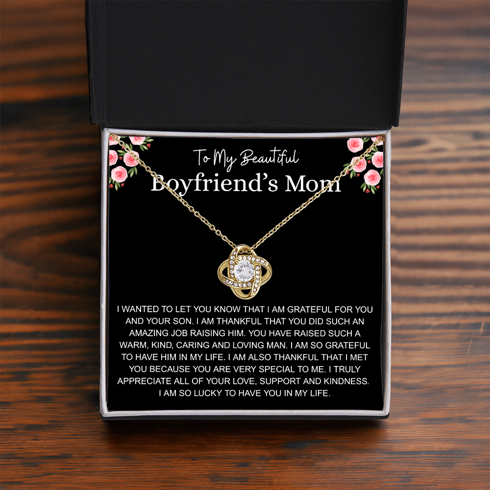 Future Mother in law Gifts, To My Boyfriends Mom Jewelry