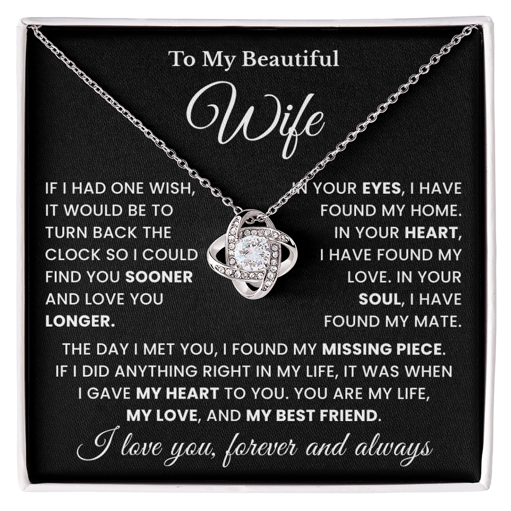 Wife Gifts for  Valentines Day Neckalce, When Your Wife Were This Necklace She Look's Beautiful