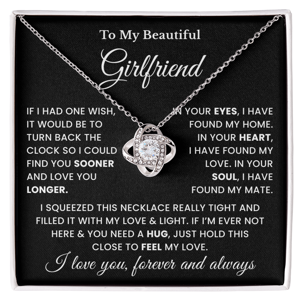 Girlfriend Necklace from Boyfriend, Valentines Day Gifts for Her