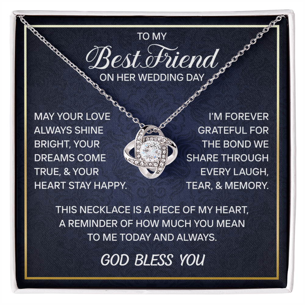 Pendant Necklaces For Best Friend - Wedding Gift For Her
