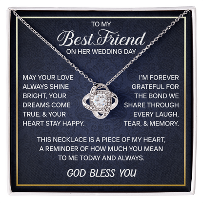 Pendant Necklaces For Best Friend - Wedding Gift For Her