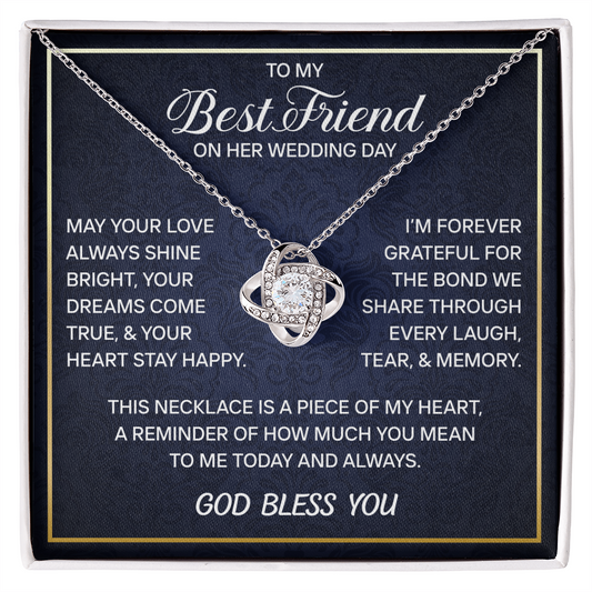 Pendant Necklaces For Best Friend - Wedding Gift For Her
