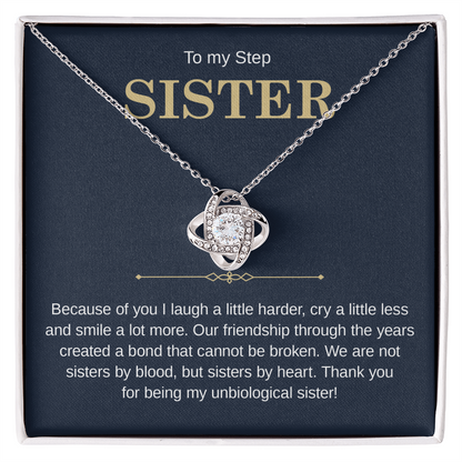 Necklace for Bonus Sister, A Necklace That Brings Light to Every Moment