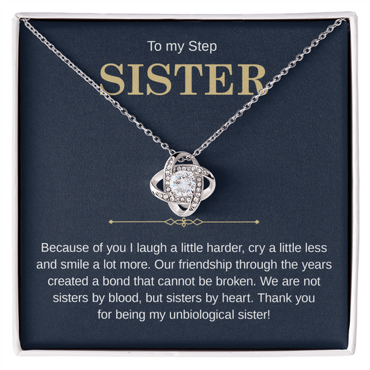 Necklace for Bonus Sister, A Necklace That Brings Light to Every Moment