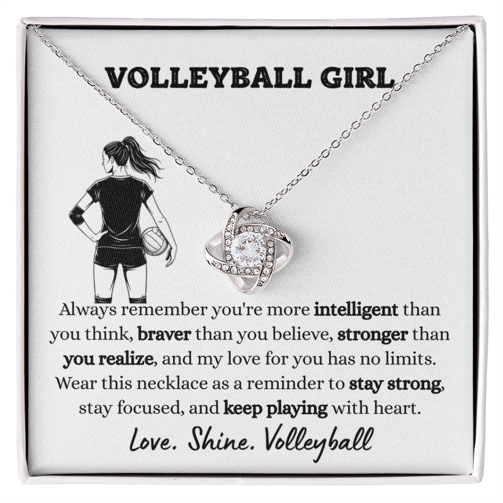Volleyball Birthday Gift Necklace for Her Sports  Spirit Jewelry