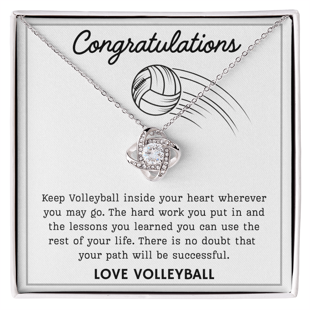 Thank You Volleyball Necklace Gift from Coach Girl Christmas Gifts