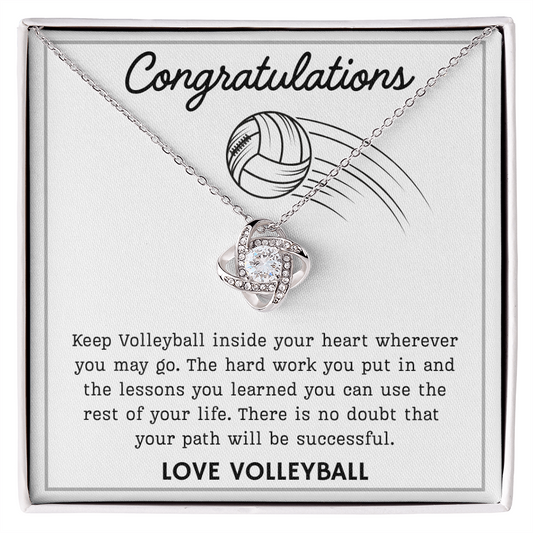 Thank You Volleyball Necklace Gift from Coach Girl Christmas Gifts