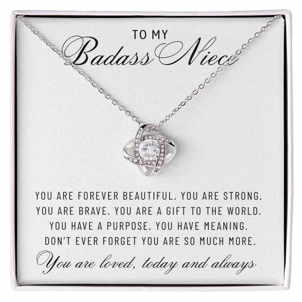 Aunt Niece Necklace, Birthday Gifts for Niece