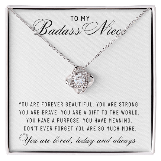 Aunt Niece Necklace, Birthday Gifts for Niece