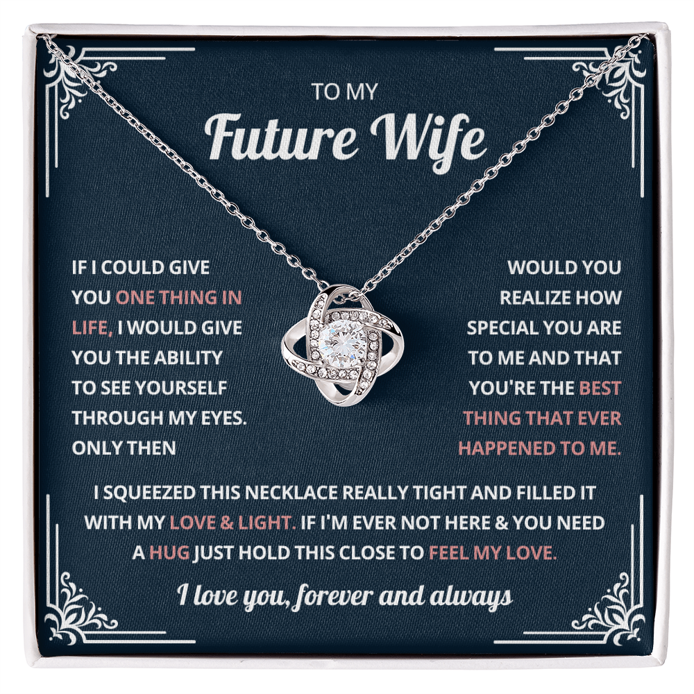 To My Soulmate jewelry, To My Wife Pendant