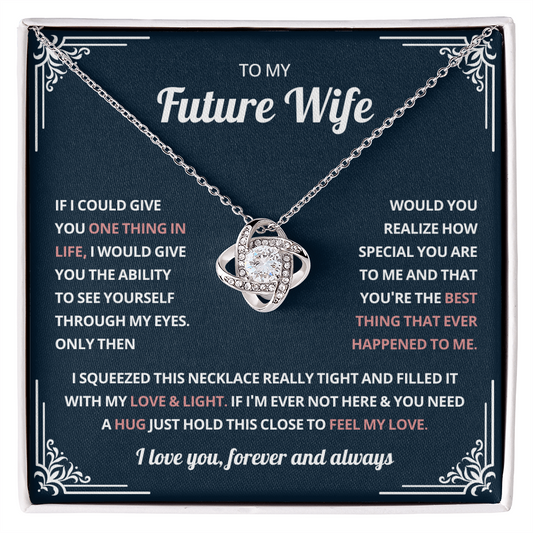 To My Soulmate jewelry, To My Wife Pendant
