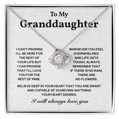 Granddaughter Necklace, Every sparkle whispers her name