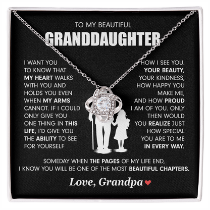 Granddaughter Necklace, Granddaughter Gifts from Grandma