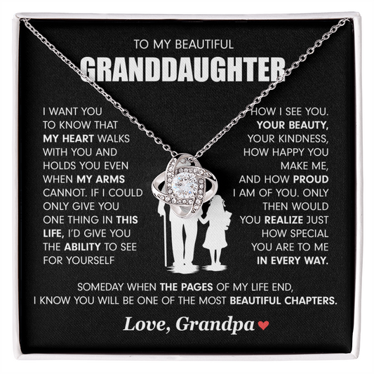 Granddaughter Necklace, Granddaughter Gifts from Grandma