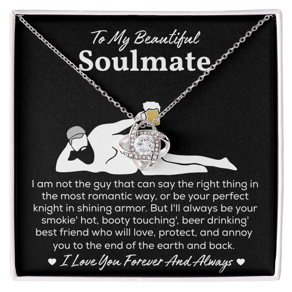 Soulmate Necklace For Her, When She Wears It, Your Soulmate Shines