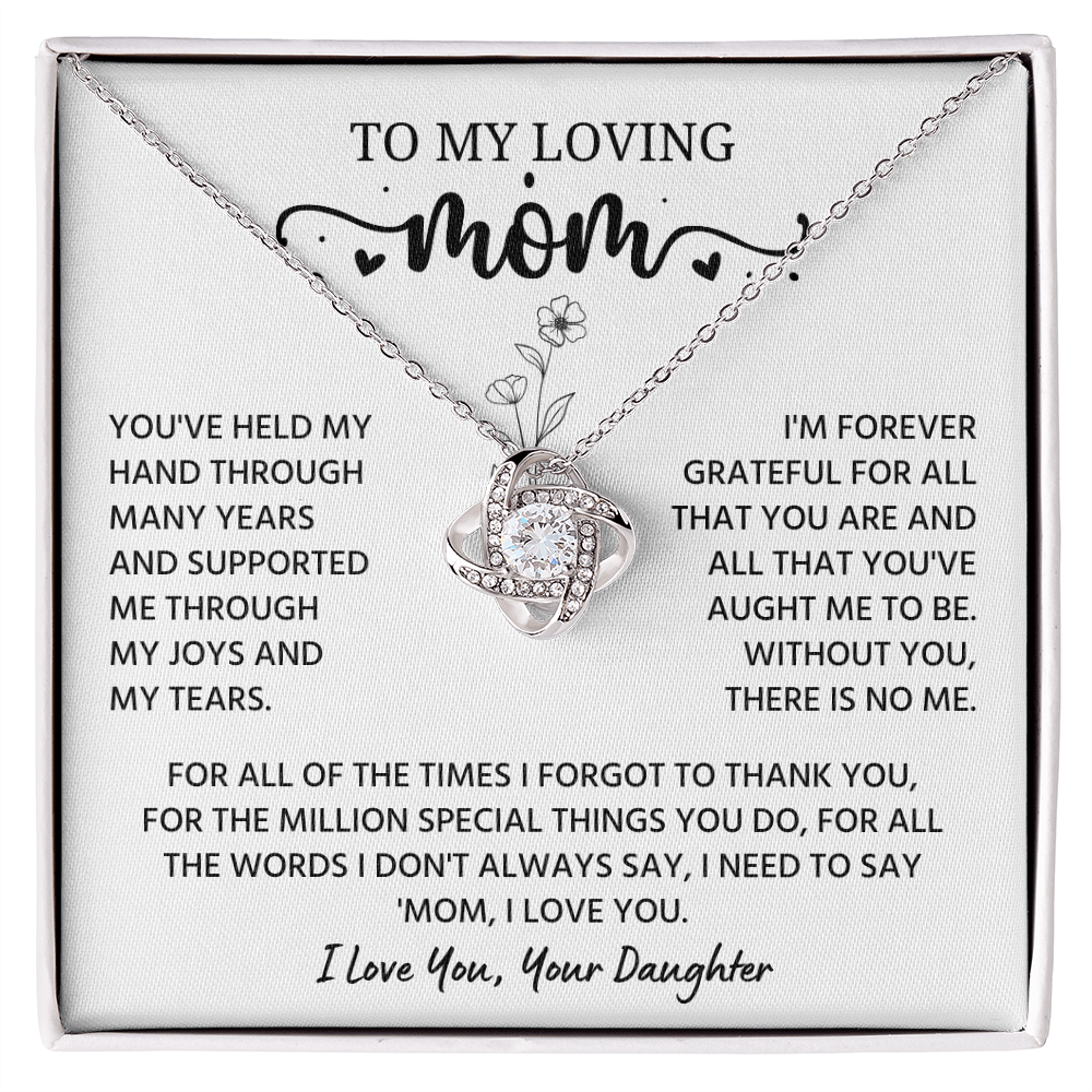 Necklace For Mom from Son, When Your Mom Wears It, She shines brighter