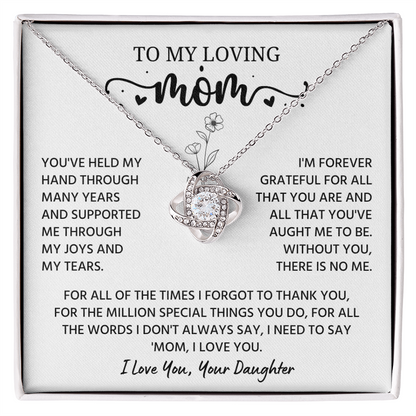 Necklace For Mom from Son, When Your Mom Wears It, She shines brighter