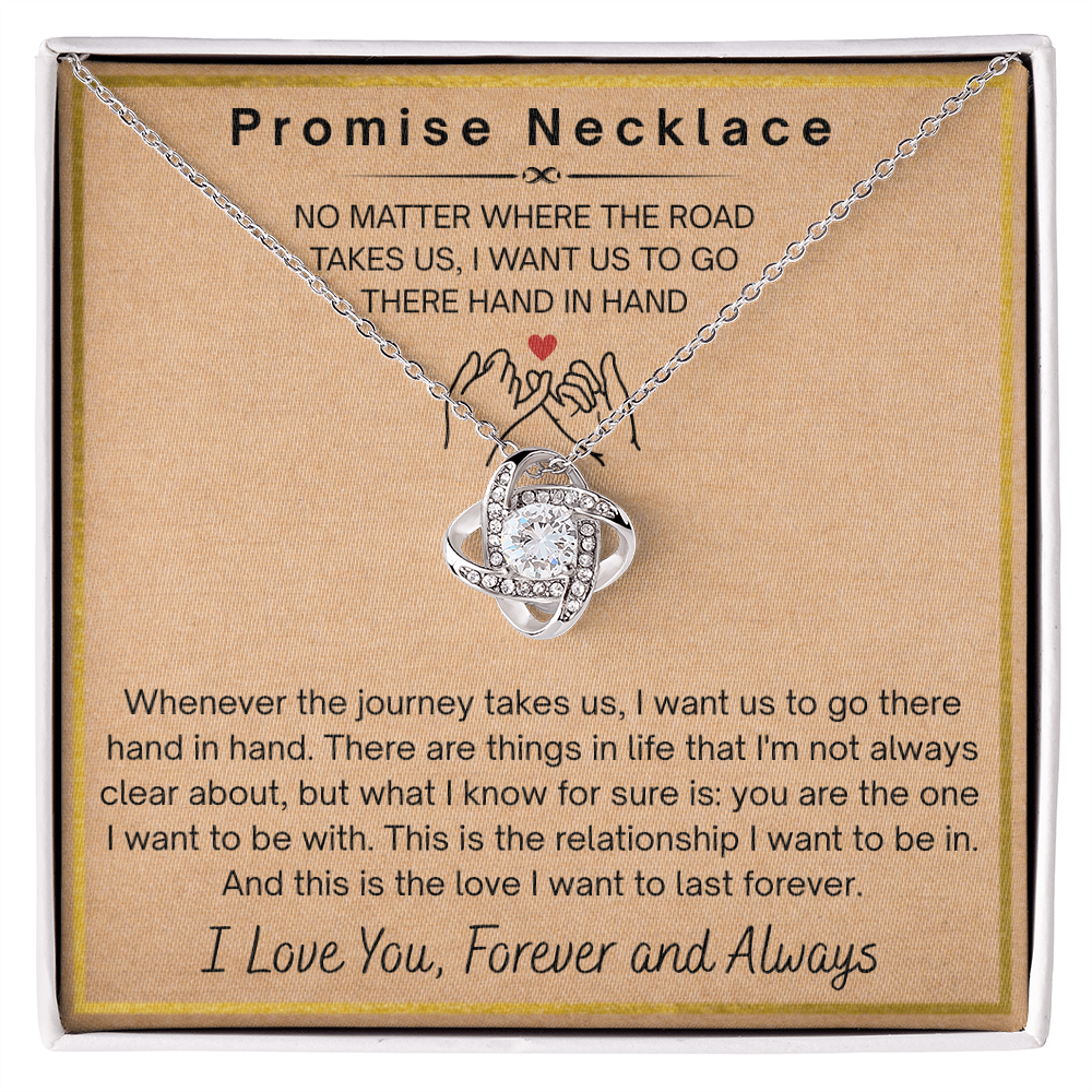 Promise Necklace For My Wife, Promise Necklaces Gift For Soulmate