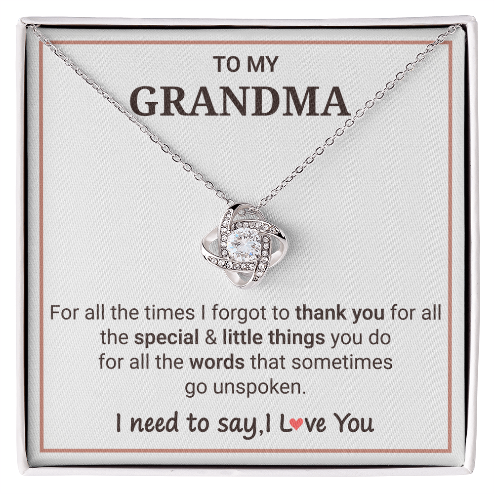 Necklace For Grandma - Best Gifts For Grandma, Gift For Nana