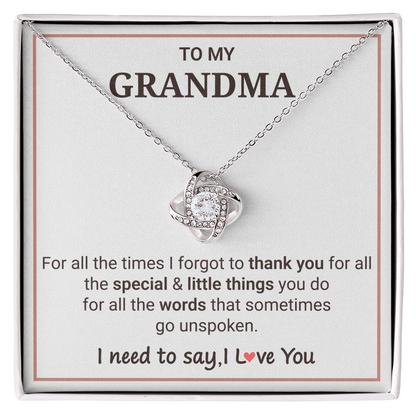 Necklace For Grandma - Best Gifts For Grandma, Gift For Nana