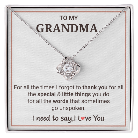 Necklace For Grandma - Best Gifts For Grandma, Gift For Nana
