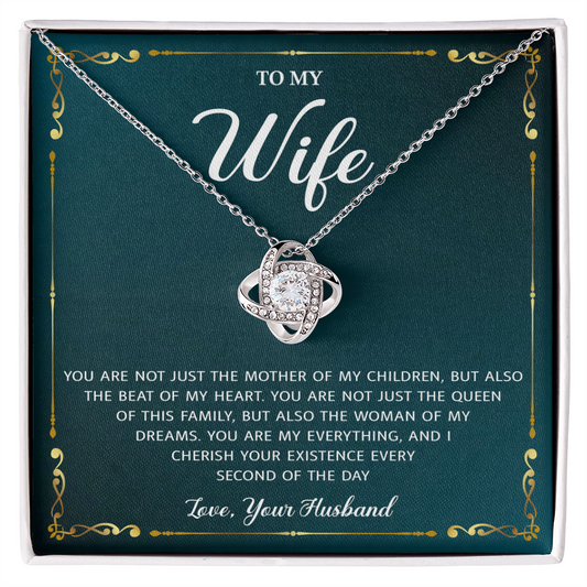 Anniversary Gift Ideas for Her, White Gold Necklace for Women