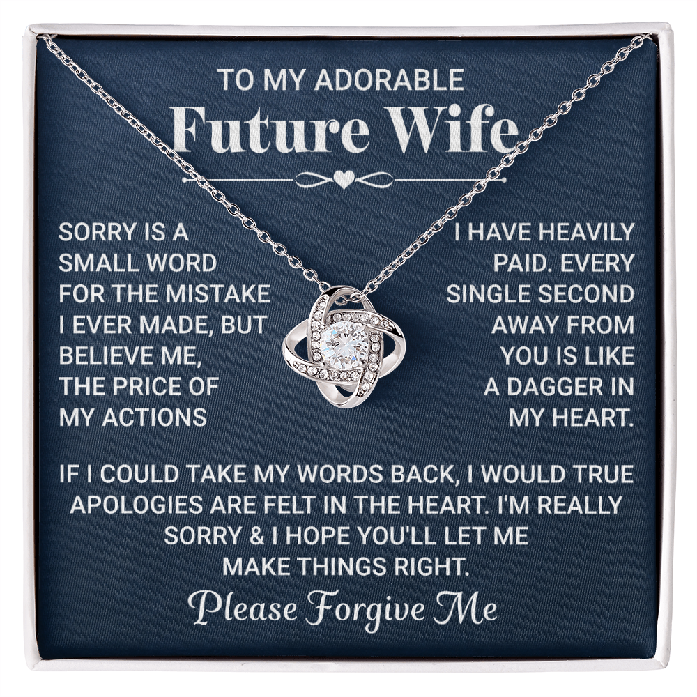 To My Future Wife Necklace - Necklaces For Girlfriend