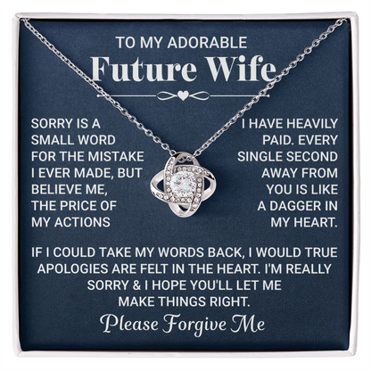 To My Future Wife Necklace - Necklaces For Girlfriend