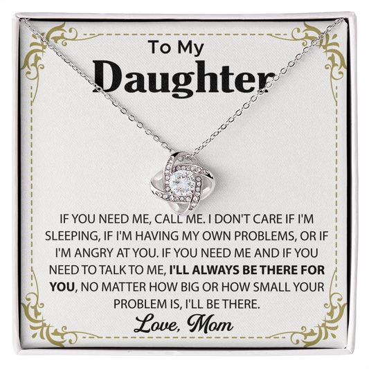Gifts for Daughter - Mother and Daughter Necklace