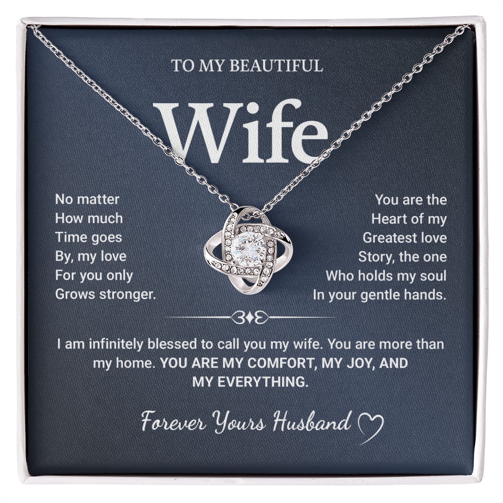 To My Beautiful Wife - Necklaces for Wife From Husband