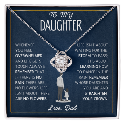 Mother Daughter Necklace, She shines without even trying in this piece