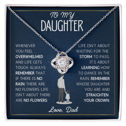 Mother Daughter Necklace, She shines without even trying in this piece