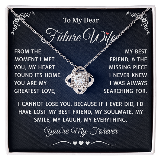 To My Future Wife Necklace - Best Engagement Gifts