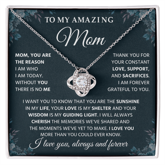 Mother's Day Necklace From Son, Pendant Jewelry for Mother From Daughter