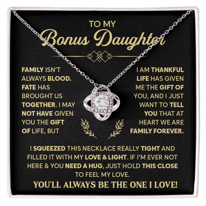 Bonus Daughter Gifts from Stepdad, Her beauty glows effortlessly with this necklace