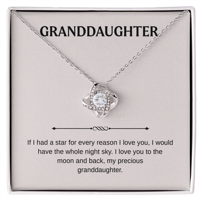 Grandma and Granddaughter Necklace, Necklaces for Granddaughters