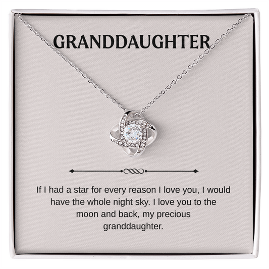 Grandma and Granddaughter Necklace, Necklaces for Granddaughters