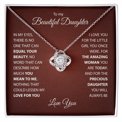 Christmas Gifts For Daughter - Daughter Necklace From Dad