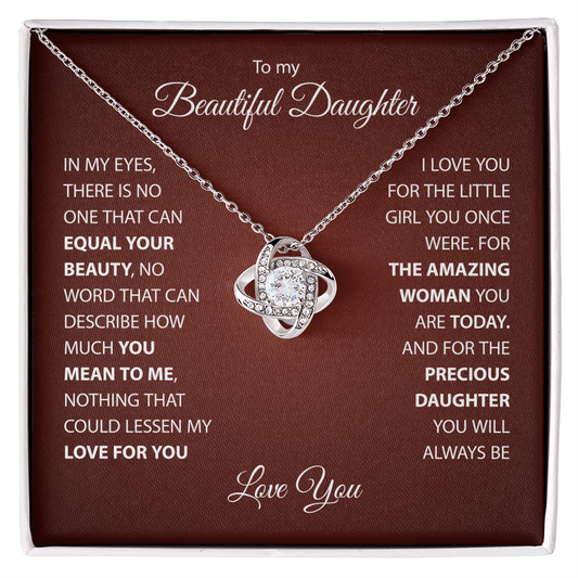 Christmas Gifts For Daughter - Daughter Necklace From Dad