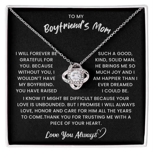 Gift to My Boyfriend's Mom Necklace – Perfect for Mother's Day