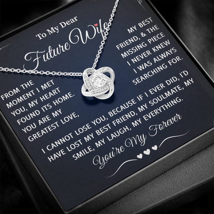 To My Future Wife Necklace - Best Engagement Gifts
