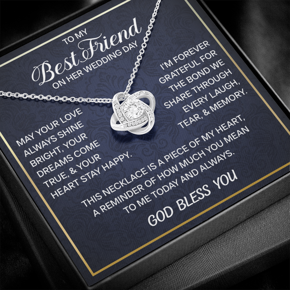 Pendant Necklaces For Best Friend - Wedding Gift For Her