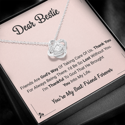 Best Friend Love Necklaces Women's Gifts With Pendant