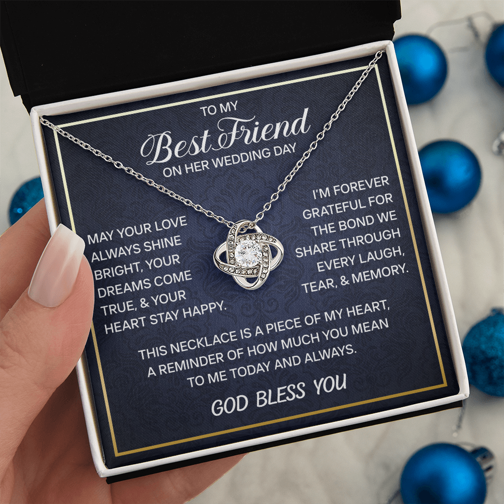 Pendant Necklaces For Best Friend - Wedding Gift For Her